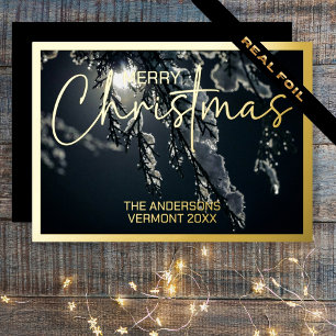 Carte De Vœux En Aluminium Photo encadrée