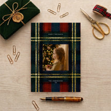 Photo Préppy Tartan Rouge Et Vert Vintage