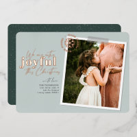 Rose de Faire-part de grossesse vert extra-joyeux