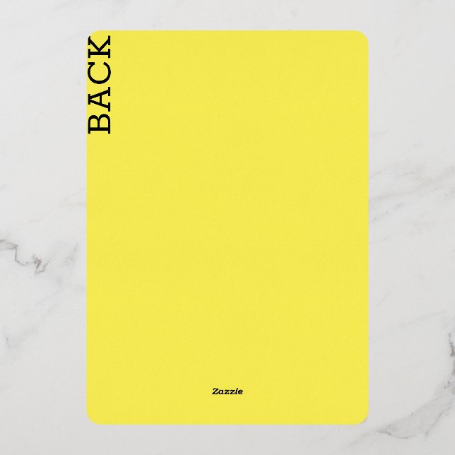 Carte De Vœux En Aluminium rtseh (Verso)