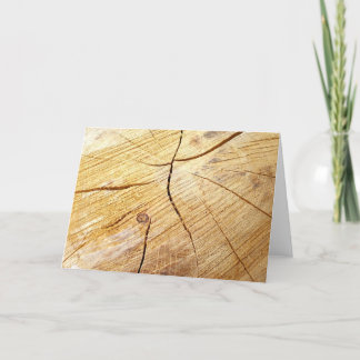 carte de voeux en bois de texture