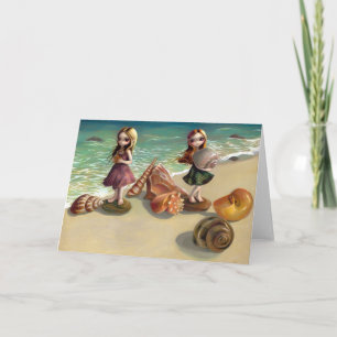 Carte de voeux "En bord de mer"