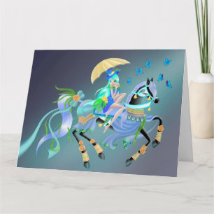 Carte de voeux Enchanted Horse Ride