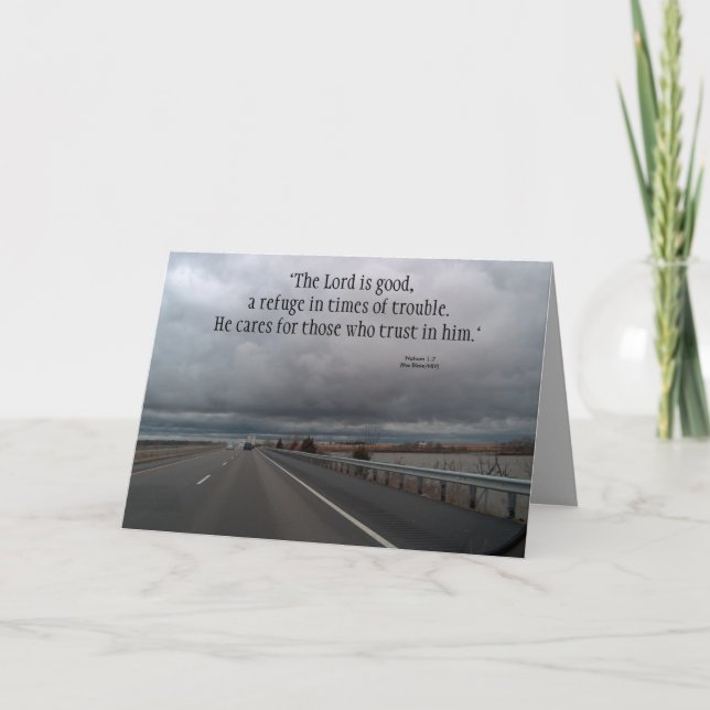 Carte de voeux/encouragement (Devant)