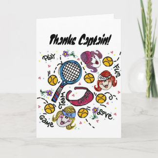 Carte de voeux - enveloppe des filles W de tennis