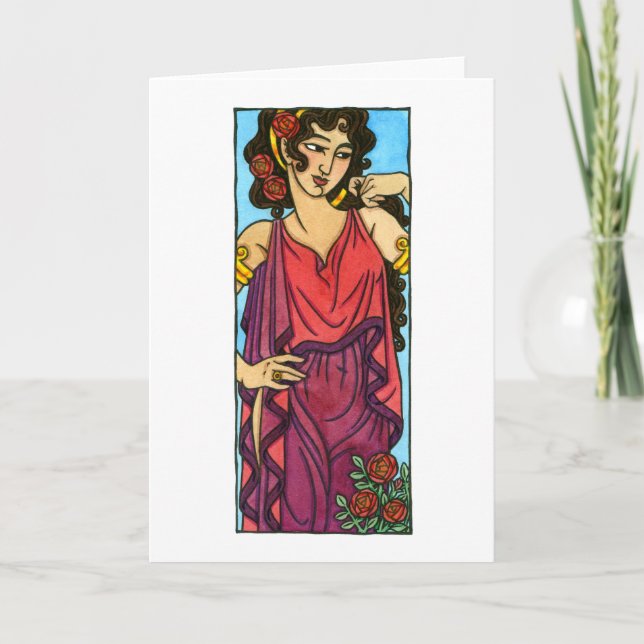 Carte de voeux Erato (Devant)