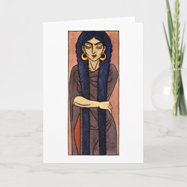 Carte de voeux Ereshkigal (Devant)