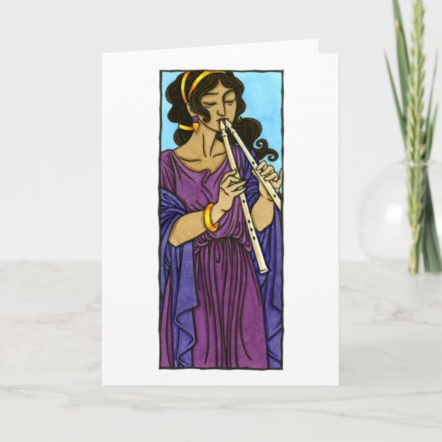 Carte de voeux Euterpe (Devant)