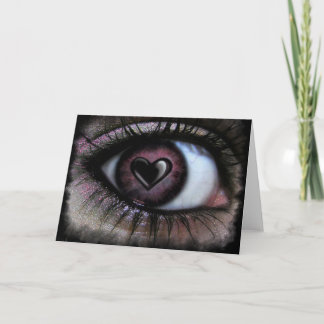 Carte de vœux Eye Heart U