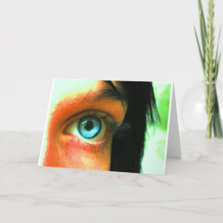Carte de voeux Eye Miss You