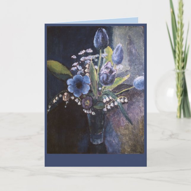 Carte de voeux F C Frieseke (Devant)
