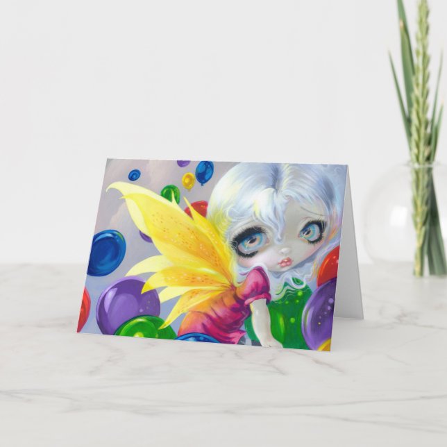 Carte de voeux "Fairy Balloons" (Devant)