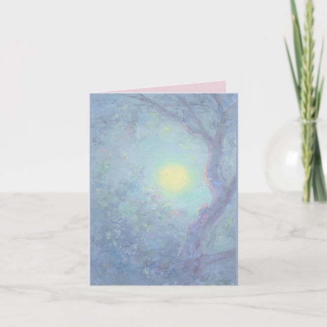 Carte de voeux Fairy Moon (Devant)