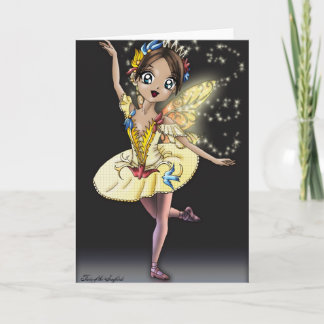 Carte de voeux Fairy of the Songbirds