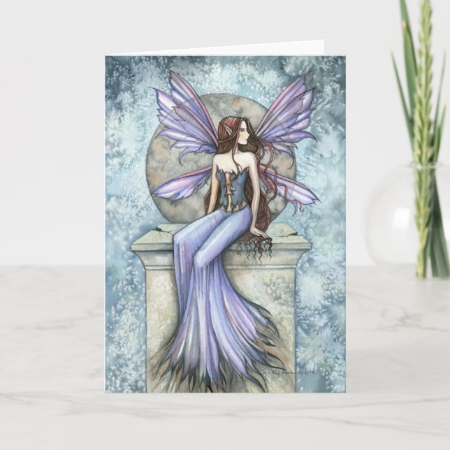 Carte de voeux Fairy Serenity par Molly Harrison (Devant)