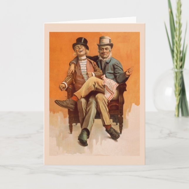 Carte de voeux faite sur commande de JOIE (Devant)