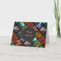 Carte de voeux faite sur commande de Polyptych de