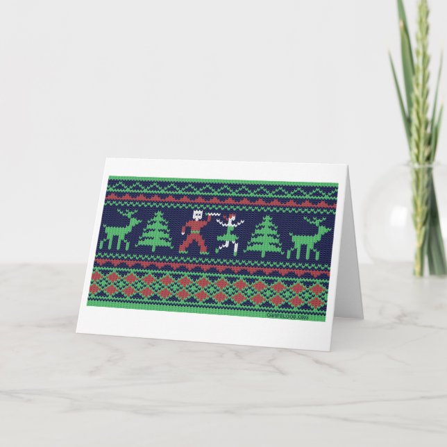 Carte de voeux Fear Isle Holiday (Devant)