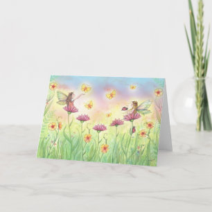 Carte de voeux Fée Soeurs