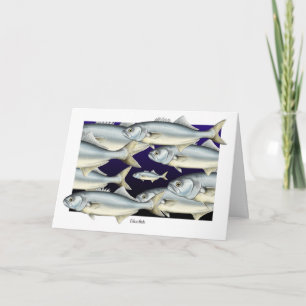 Carte de voeux Feel Blue Bluefish