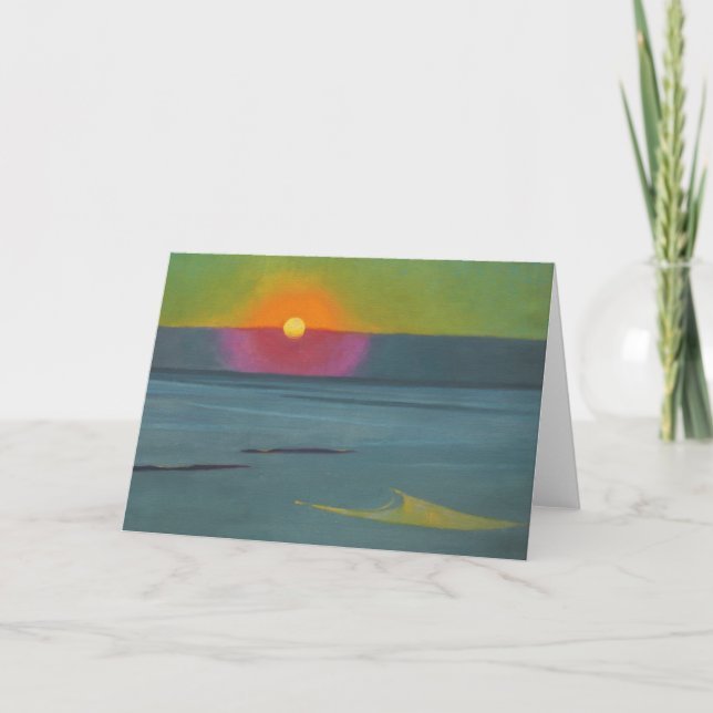 Carte de voeux Félix Vallotton Sunset CC0608 (Devant)