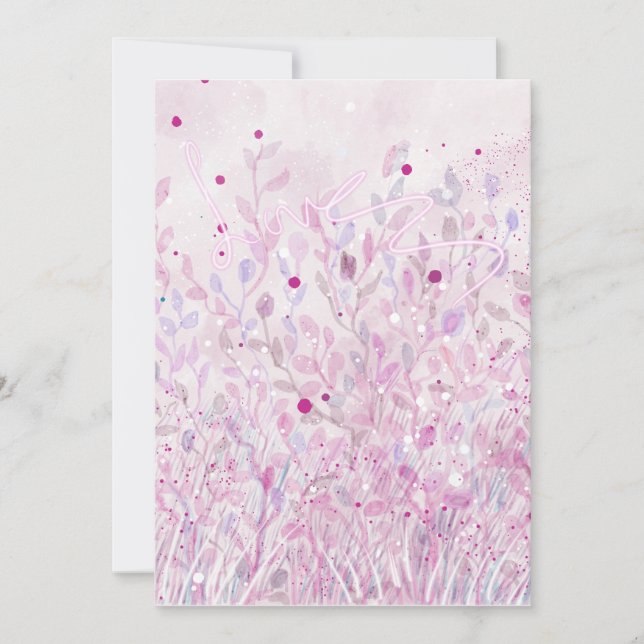 Carte de vœux fixe de l'Amour fruit de l'esprit (Devant)