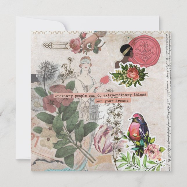 Carte de voeux Flat Dreams Extraordinaire (Devant)