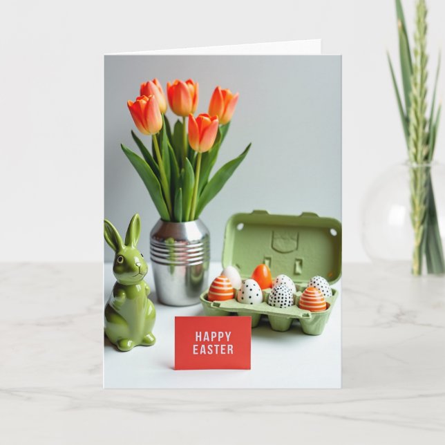 Carte de vœux Fleur de printemps (Devant)