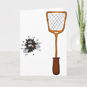 Carte de voeux Fly Swat