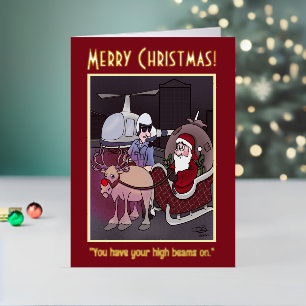 Carte de voeux Foil Foil High Beams