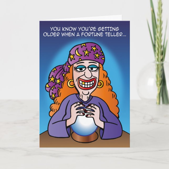 Carte de voeux 'Fortune Teller' (Devant)