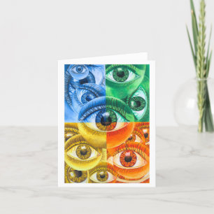 Carte de voeux "Four Eyes"