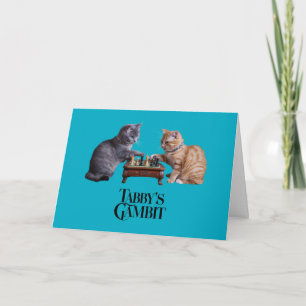 Carte de voeux Gambit de Tabby