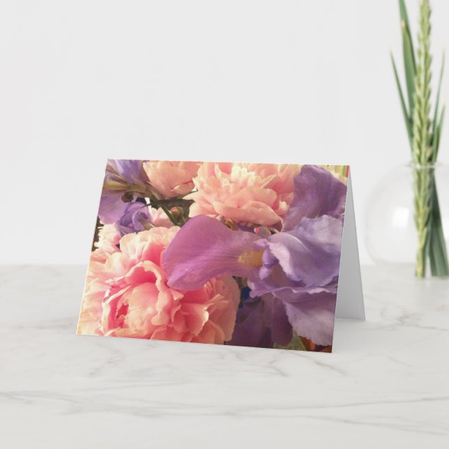 Carte de voeux Garden Bouquet (Devant)