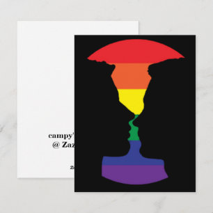 Carte de voeux Gay Kiss