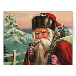 Carte de vœux géante de Noël alpine