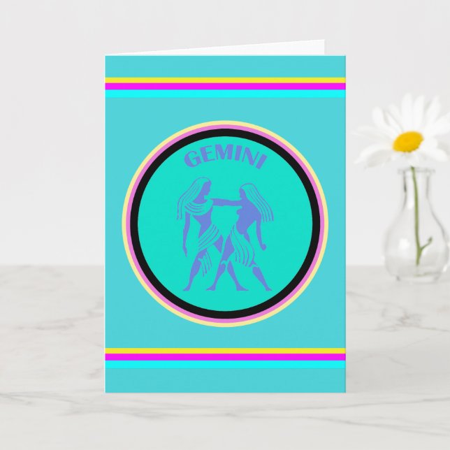 Carte de voeux Gemini (Petite plante)