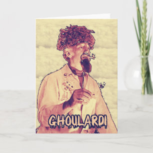 Carte de voeux Ghoulardi (Surreal 4) avec envelopp