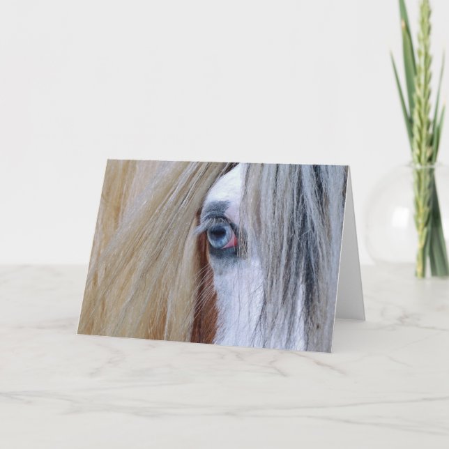 Carte de voeux gitane de vision (Devant)