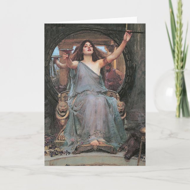 Carte de voeux Goddess Circe Pagan (Devant)