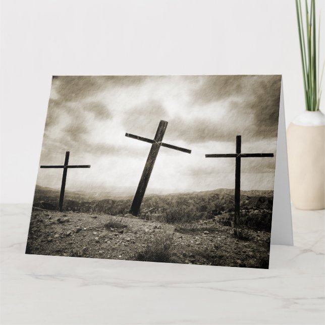 Carte de voeux GOLGOTHA Jumbo (Devant)