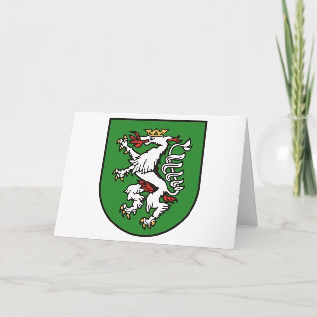 Carte de voeux Graz Coat of Arms (Devant)