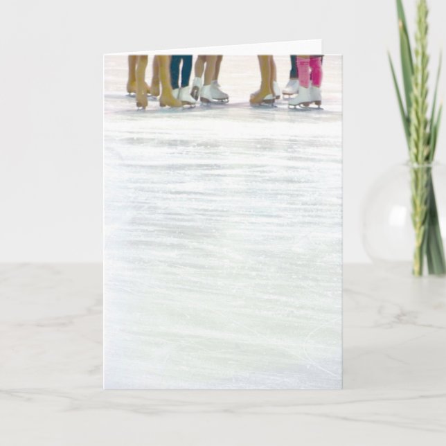 Carte de voeux - groupe synchro (Devant)