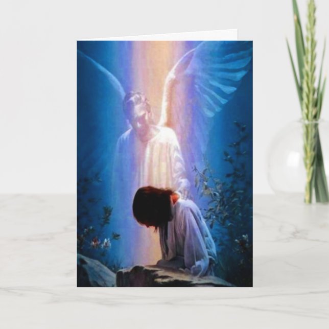 Carte de voeux Guardian Angel (Devant)