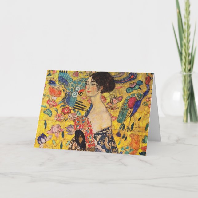 Carte de voeux Gustav Klimt (Devant)