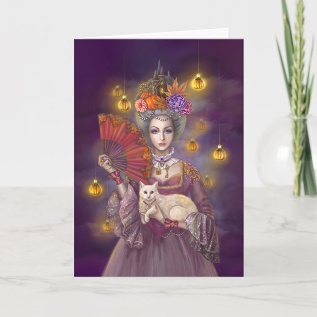 Carte de voeux Halloween (Devant)