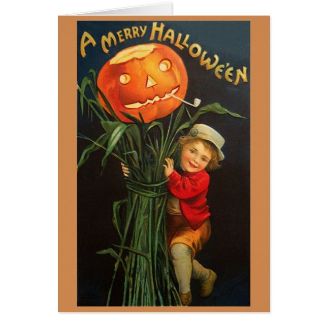 Carte de voeux Hallowe'en (Devant)