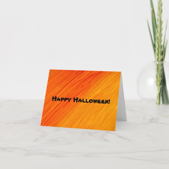 Carte de voeux Halloween (Devant)