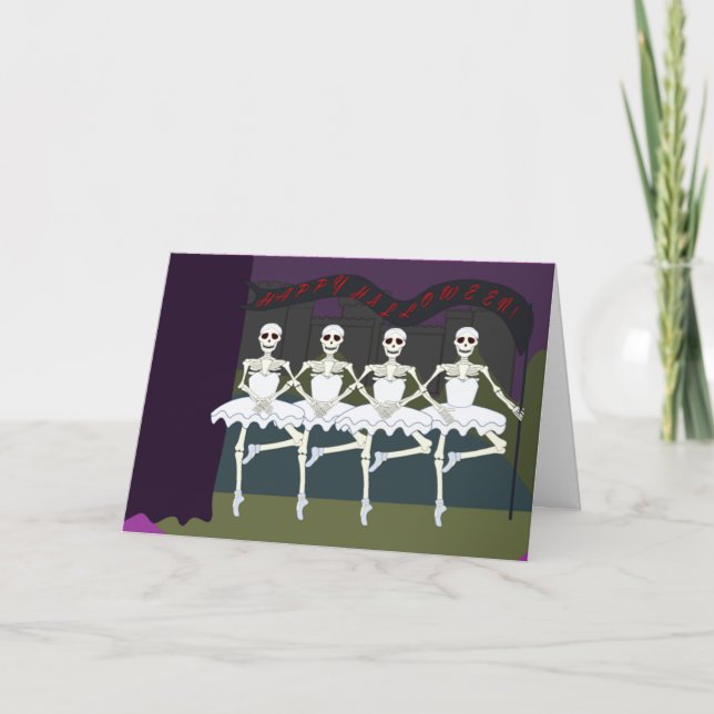 Carte de voeux Halloween (Devant)