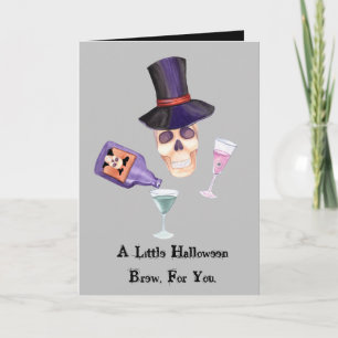 Carte de vœux Halloween Brew For You